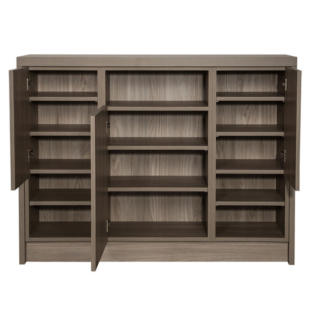 玄關三門五格中寬矮鞋櫃 W125*H94*D38-A0100302