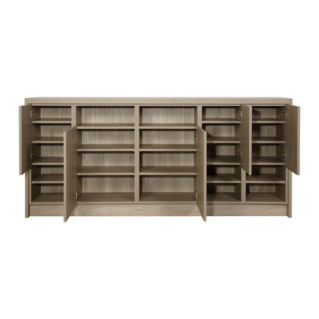 玄關五門八格單門靠左鞋櫃 W210*H94*D38-A0100311