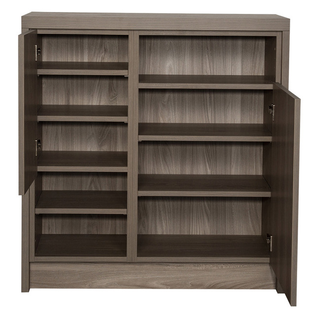 玄關雙門三格矮鞋櫃 W90*H94*D38-A0100301 +$1,900