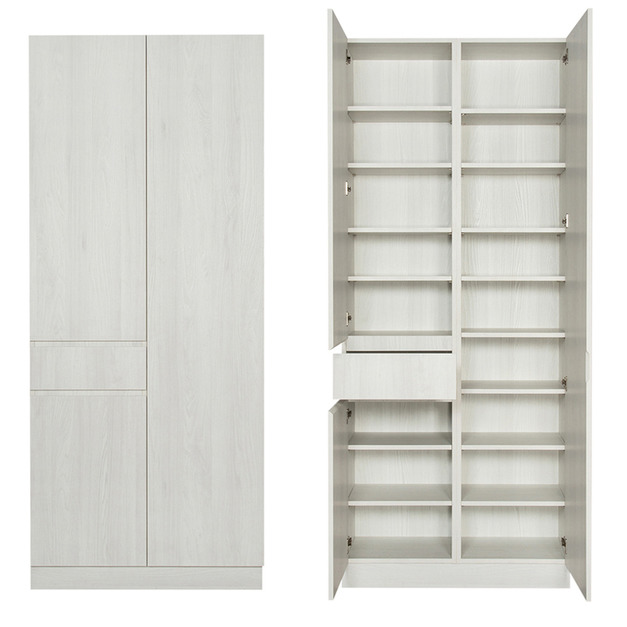 玄關左抽雙開門高鞋櫃 W100*H218*D38-A0200117 +$1,700