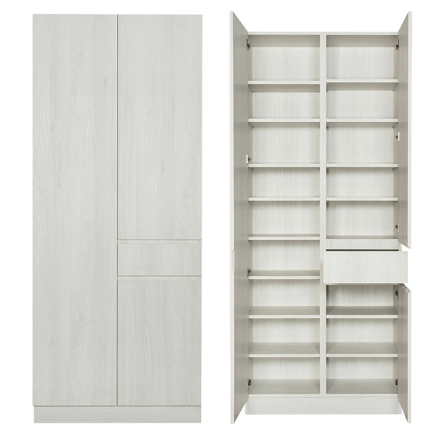 玄關右抽雙開門高鞋櫃 W90*H218*D38-A0200112