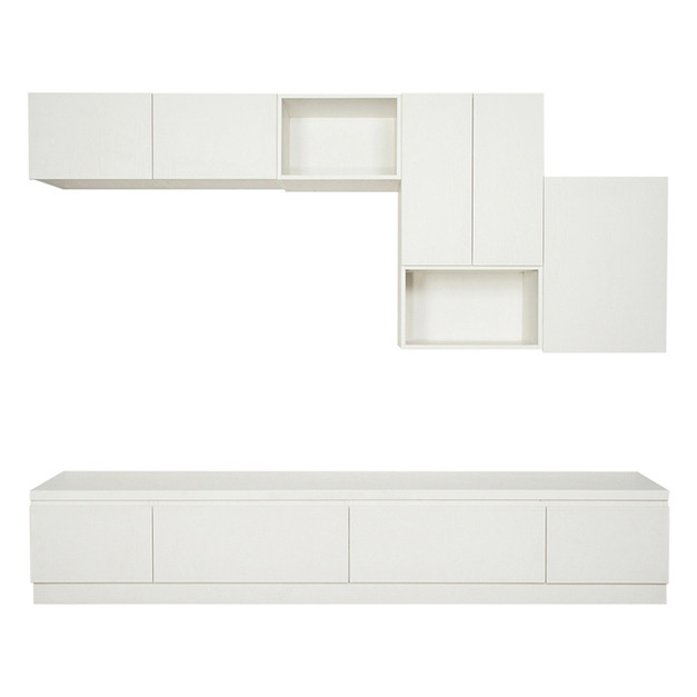 客廳上下組合收納plus電視櫃 W300*H107/49*D50-B0200802 +$5,800