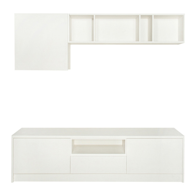 客廳上下組合收納電視櫃 W185*H67/50*D50-B0201001