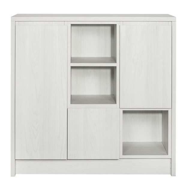 餐廳三門八格收納矮櫃 W95*H92*D40-C0100401