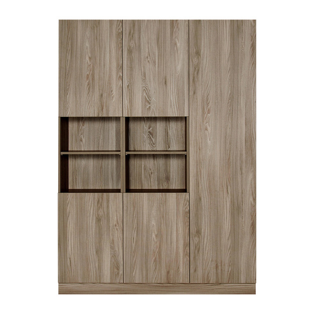 餐廳五門十八格三高櫃F款加大 W180*H218*D40-C0300221 +$3,500