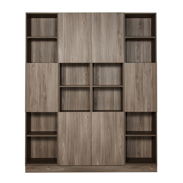 書房六門二十四格6尺四高櫃B款 W180*H218*D35-D0201518