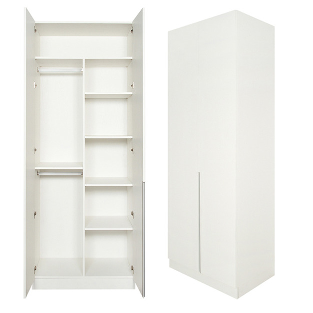 臥房雙衣桿六格3尺開門衣櫃 W90*H234*D58-E0100216 +$2,900