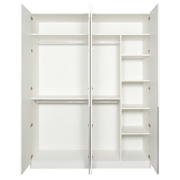 臥房四衣桿七格開門6尺雙衣櫃 W180*H234*D58-E0100404 +$3,000