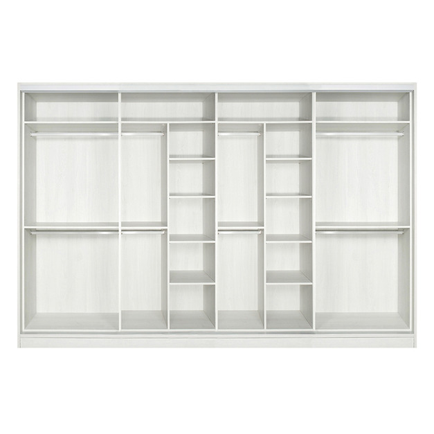 臥房八衣桿十四格12尺滑門衣櫃 W365*H234*D65-E0200603 -$3,600