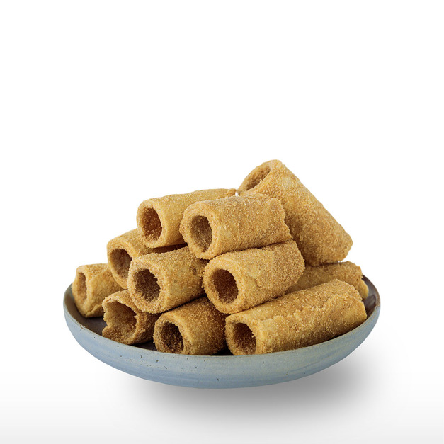 【青澤良品|脆脆捲捲|焦糖牛奶口味】香.酥.脆!創意玩味懷舊零食,復刻台灣味|青澤新蛋捲 【青澤良品|脆脆捲捲|焦糖牛奶口味】香.酥.脆!創意玩味懷舊零食,復刻台灣味|青澤新蛋捲