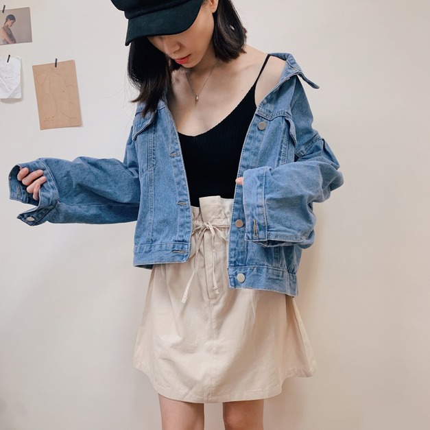 韓版OVERSIZE牛仔外套19SS0064