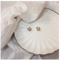 【耳夾現貨】{無耳洞款} 打結三角霧金耳環 (2type)18SS0302_7 【耳夾現貨】{無耳洞款} 打結三角霧金耳環 (2type)18SS0302_7