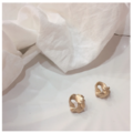 【耳夾現貨】{無耳洞款} 打結三角霧金耳環 (2type)18SS0302_3 【耳夾現貨】{無耳洞款} 打結三角霧金耳環 (2type)18SS0302_3
