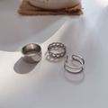 【銀現貨】個性銀戒三件組20070042_1 【銀現貨】個性銀戒三件組20070042_1