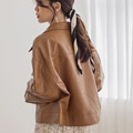 摩卡落肩質感皮衣(兩色) 20040035_4 摩卡落肩質感皮衣(兩色) 20040035_4