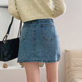 高腰彈性開衩迷你裙(XS-XL) 20020117_4 高腰彈性開衩迷你裙(XS-XL) 20020117_4