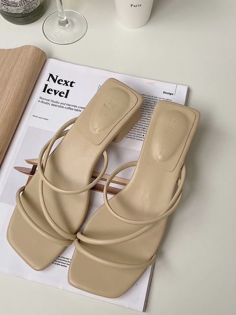 夏日交叉低跟涼鞋(三色) 20090023 夏日交叉低跟涼鞋(三色) 20090023