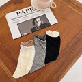 韓系雙色薄款針織襪組(三入) 20070088_8 韓系雙色薄款針織襪組(三入) 20070088_8