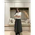 日系層次格紋長裙 20020250_19 日系層次格紋長裙 20020250_19