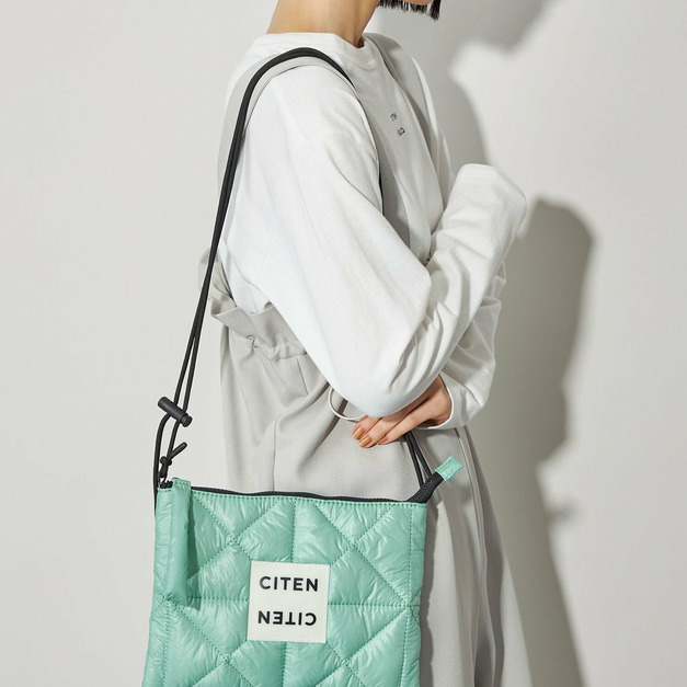 日本正品代購CITEN鋪棉迷你隨身斜背包 日本正品代購CITEN鋪棉迷你隨身斜背包