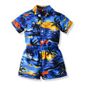 【BB013】韓版熱帶沙灘兩件式短袖短褲套裝(1色)_5 【BB013】韓版熱帶沙灘兩件式短袖短褲套裝(1色)_5