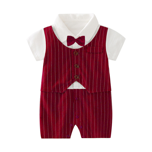 【BA877】日系浪漫紅馬甲假兩件短袖連身衣(1色) 【BA877】日系浪漫紅馬甲假兩件短袖連身衣(1色)