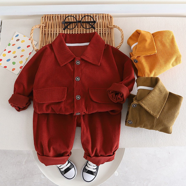 【BE217】經典法蘭絨長袖長褲套裝(2色) 【BE217】經典法蘭絨長袖長褲套裝(2色)