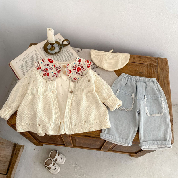 【BO084】日系百搭A字針織長袖外套(1色) 【BO084】日系百搭A字針織長袖外套(1色)