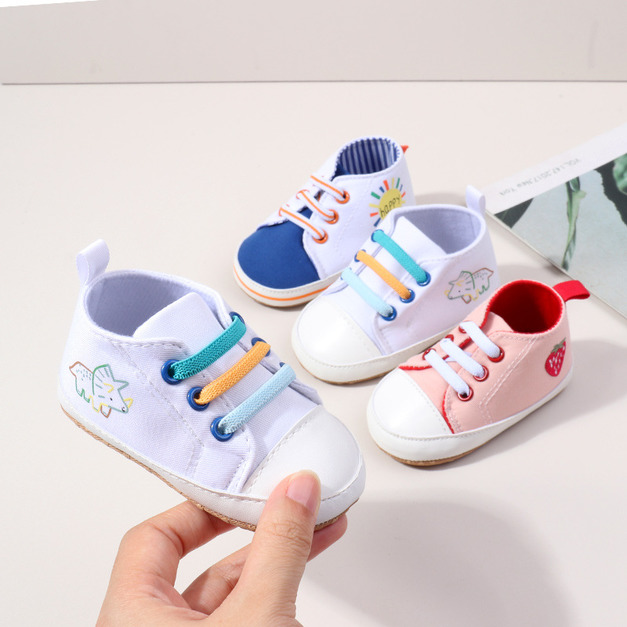 【SH052】嬰兒繽紛塗鴉防滑學步鞋(色) 【SH052】嬰兒繽紛塗鴉防滑學步鞋(色)