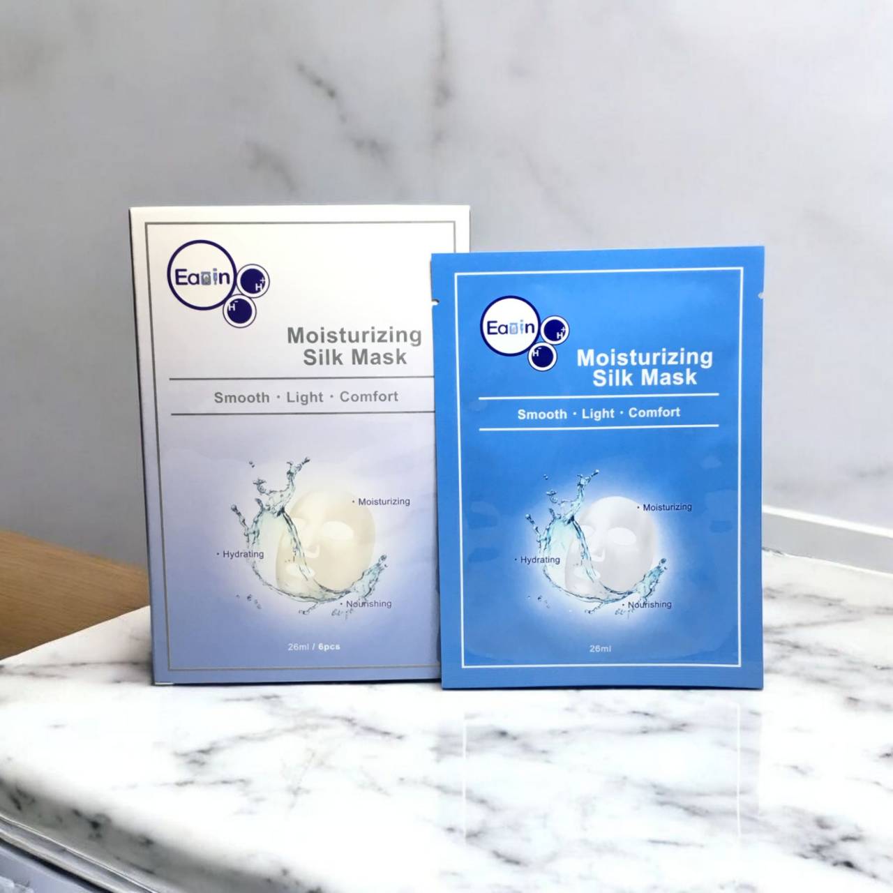 敷臉零死角的保濕膜法-釉妍水潤保濕面膜