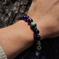 鋼鐵人Iron man│開智慧 專注力 自信 紫水晶 藍虎眼石 鷹眼石 男生手鍊 鋼鐵人Iron man│開智慧 專注力 自信 紫水晶 藍虎眼石 鷹眼石 男生手鍊