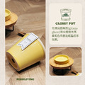 【POSH LIVING】Glossy Pot 冰裂感花盆陶盆- 香檳色_6 【POSH LIVING】Glossy Pot 冰裂感花盆陶盆- 香檳色_6