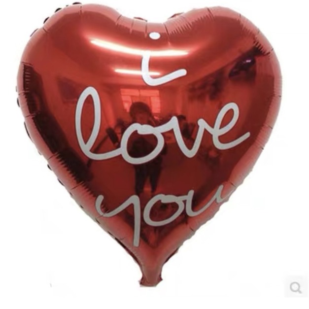 18吋心型i love you鋁箔氣球 18吋心型i love you鋁箔氣球