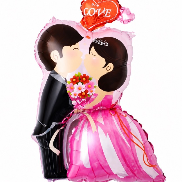 一吻定情love鋁箔氣球 一吻定情love鋁箔氣球
