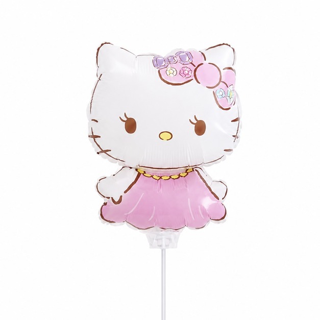 迷你kitty手拿棍氣球 迷你kitty手拿棍氣球