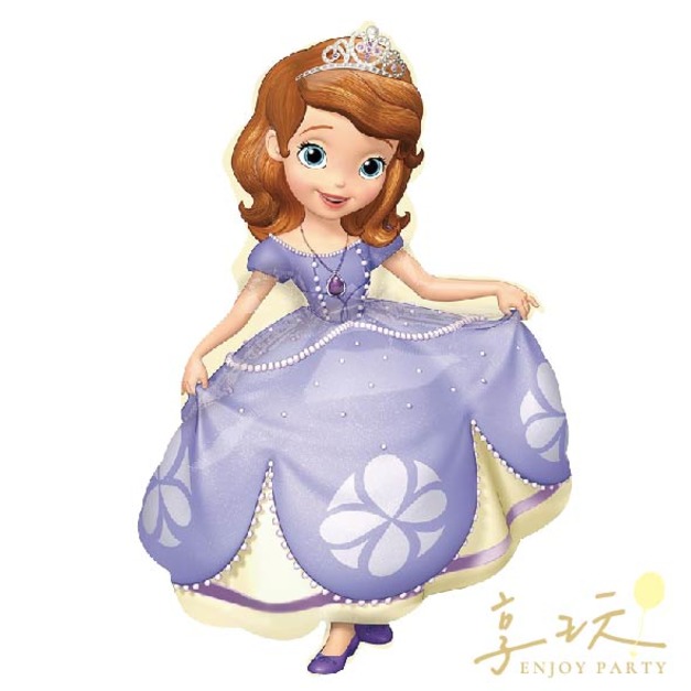 蘇菲雅公主-鋁箔氣球 蘇菲雅公主-鋁箔氣球