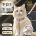 S 尺寸 卡通熊兔胸背牽引繩組|防掙脫不勒毛|柔軟透氣不悶熱|貓狗通用兩色可選_4 S 尺寸 卡通熊兔胸背牽引繩組|防掙脫不勒毛|柔軟透氣不悶熱|貓狗通用兩色可選_4