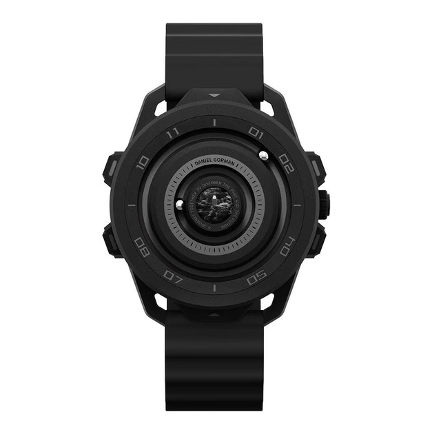DANIEL GORMAN |萬有引力系列 月球款 磁吸指針 黑色系 黑色矽膠錶帶 (DG0525KK) DANIEL GORMAN |萬有引力系列 月球款 磁吸指針 黑色系 黑色矽膠錶帶 (DG0525KK)