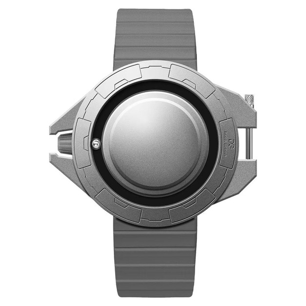 DANIEL GORMAN |灰+黑 磁吸指針 滑蓋宇宙太空船造型 矽膠錶帶(DG0133SK) DANIEL GORMAN |灰+黑 磁吸指針 滑蓋宇宙太空船造型 矽膠錶帶(DG0133SK)