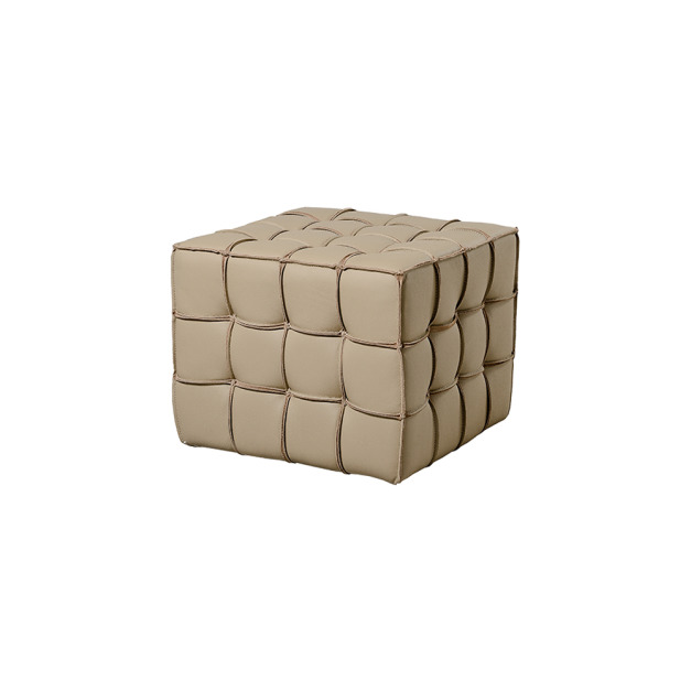 Cube 方塊牛皮椅凳-46cm Cube 方塊牛皮椅凳-46cm