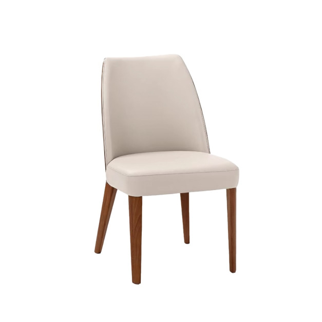 Shell 北美胡桃木皮革餐椅 Shell 北美胡桃木皮革餐椅