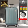 【Lynx 美國山貓】25吋第二代雙開行李箱(贈原廠防水前開保護套CF7)_1 【Lynx 美國山貓】25吋第二代雙開行李箱(贈原廠防水前開保護套CF7)_1