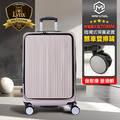 【Lynx 美國山貓】20吋第二代雙開登機箱(贈原廠防水前開保護套CF7)_1 【Lynx 美國山貓】20吋第二代雙開登機箱(贈原廠防水前開保護套CF7)_1