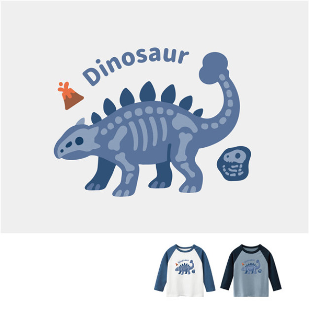 現貨+預購 兒童|KV獨家限定款|台灣原創T長袖 骨頭甲龍 現貨+預購 兒童|KV獨家限定款|台灣原創T長袖 骨頭甲龍