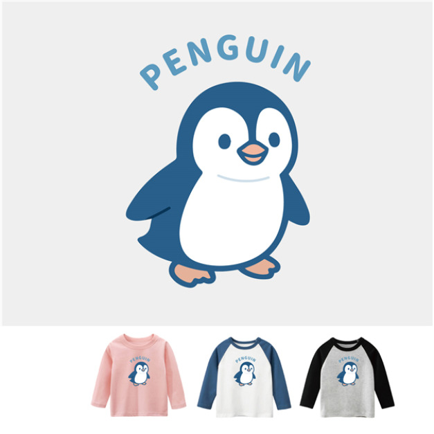 現貨+預購 兒童|KV獨家限定款|台灣原創T長袖 企鵝 現貨+預購 兒童|KV獨家限定款|台灣原創T長袖 企鵝
