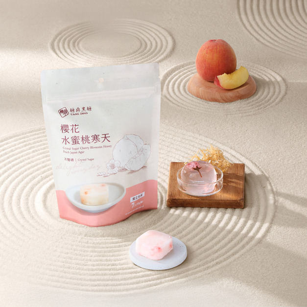小包|冰糖櫻花水蜜桃寒天 30g*7入 小包|冰糖櫻花水蜜桃寒天 30g*7入