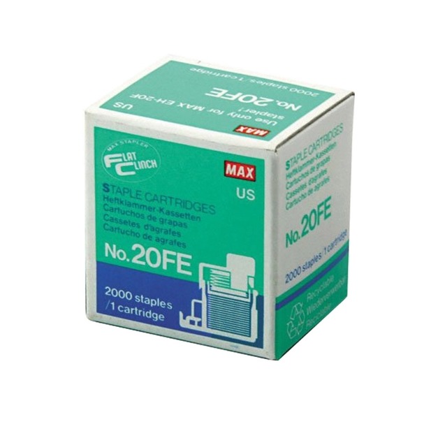 MAX 20FE 電動訂書針 2000PCS/盒 MAX 20FE 電動訂書針 2000PCS/盒