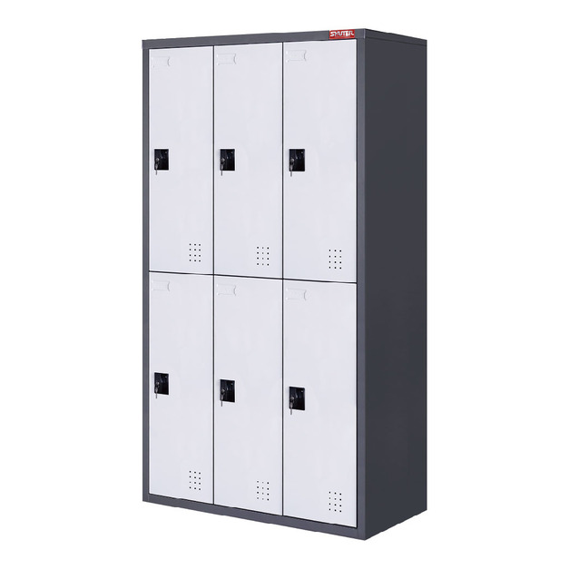 樹德 FC-306K 三排6格一般鎖置物櫃 樹德 FC-306K 三排6格一般鎖置物櫃
