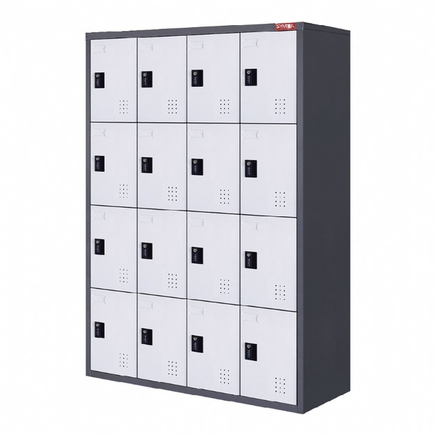 樹德 FC-416 四排16格密碼鎖置物櫃 樹德 FC-416 四排16格密碼鎖置物櫃