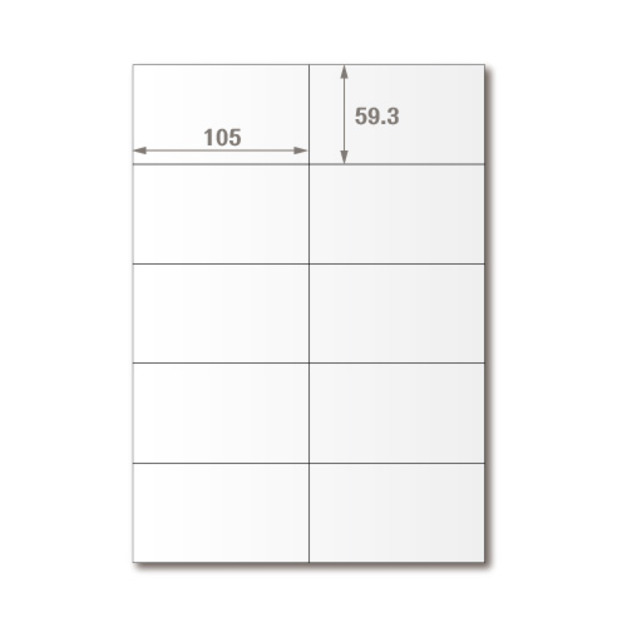 【龍德】三用電腦標籤貼紙 10格 LD-831 1000張(箱) 【龍德】三用電腦標籤貼紙 10格 LD-831 1000張(箱)